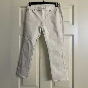 LOFT women’s white denim capris size 2 (26)